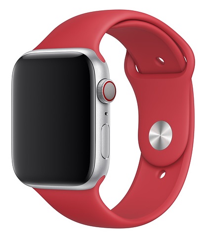 Everstone ES-AWBS-202 Apple Watch 42/44мм силиконовый Red