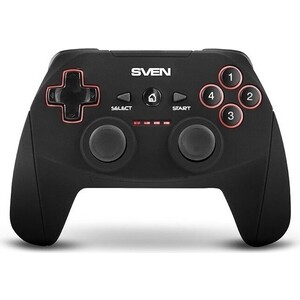 Геймпад Sven GC-2040 SV-015985 11 кнопок, 2 мини-джойстика, D-pad, Soft Touch, PC/PS3/Xinput