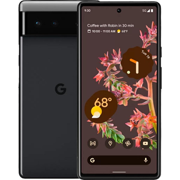 Мобильный телефон Google Pixel 6 8/128Gb US бурный черный (stormy black)