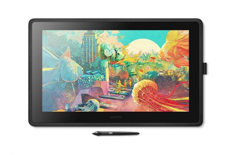 Графический планшет Wacom Cintiq 22 DTK2260K0A LED, HDMI, черный