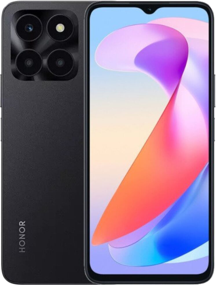 HONOR X6a 4/128Gb Черный