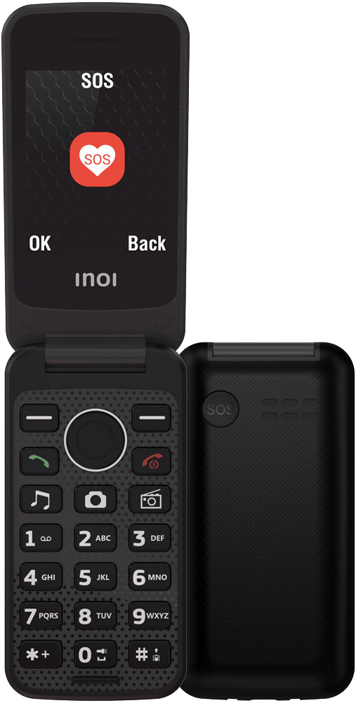 Телефон Inoi 247B Black