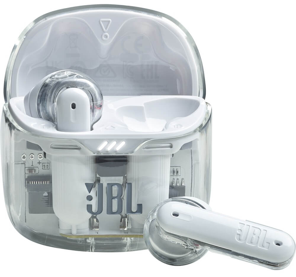 JBL Tune Flex Ghost Edition Белые