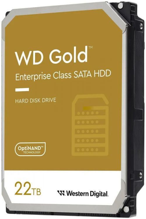 Жесткий диск 22TB SATA 6Gb/s Western Digital WD221KRYZ WD Gold 3.5" 7200rpm 512MB