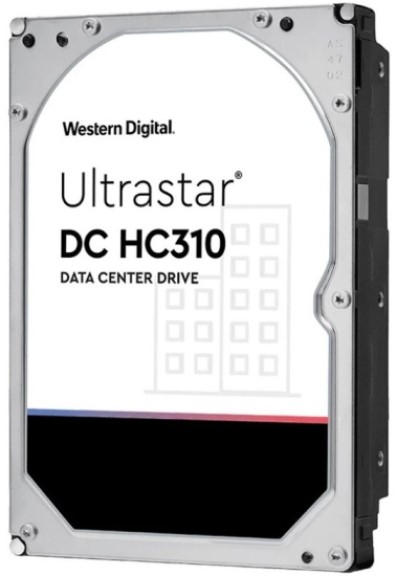 Жесткий диск 6TB SAS 12Gb/s Western Digital HUS726T6TAL5204 0B36540 Ultrastar DC HС310 3.5" 7200rpm 256MB