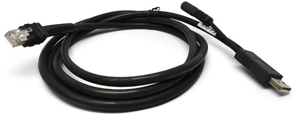 Кабель Zebra CBA-U42-S07PAR ASSEMBLY,USB CABLE (SHIELDED SERIES A CONNECTOR, 7FT. STRAIGHT), 12V W/ AUXILIARY SCANNER. PWRS-14000-148R REQUIRED.