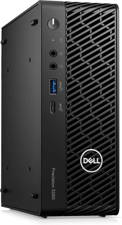 Компьютер Dell Precision 3260 Compact i5-13500/16GB/1TB SSD/T1000 4GB/CR/Linux/GbitEth/мышь/клавиатура/черный