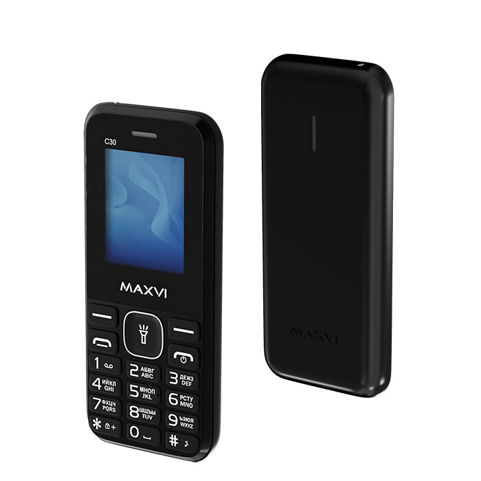 Телефон Maxvi C30 Black