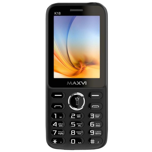 Телефон Maxvi K18 BLACK