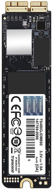 Набор Transcend TS480GJDM850 для апгрейда Apple с твердотельным накопителем 480GB JetDrive 850