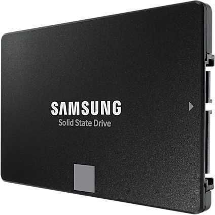 Накопитель SSD 2.5'' Samsung MZ-77E1T0BW 870 EVO 1TB SATA 6Gb/s V-NAND 3bit MLC 560/530MB/s IOPS 98K/88K MTBF 1.5M