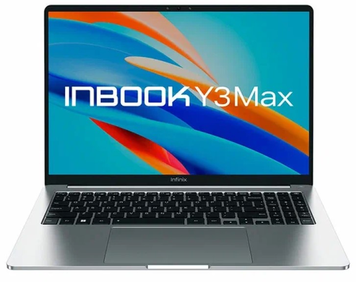 Ноутбук Infinix Inbook Y3 MAX YL613 71008301568 i3-1215U/8GB/512GB SSD/UHD Graphics/16" FHD IPS/WiFi/BT/cam/noOS/silver