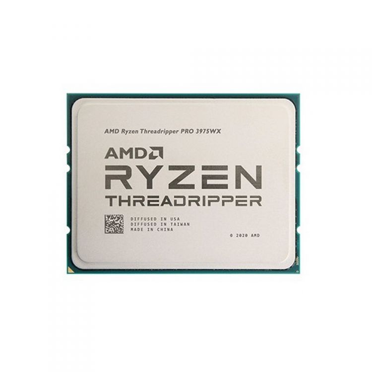 Процессор AMD Ryzen Threadripper PRO 3975WX 100-000000086 Zen 2 32C/64T 3.5-4.2GHz (sWRX8, L3 128MB, 7nm, TDP 280W) OEM