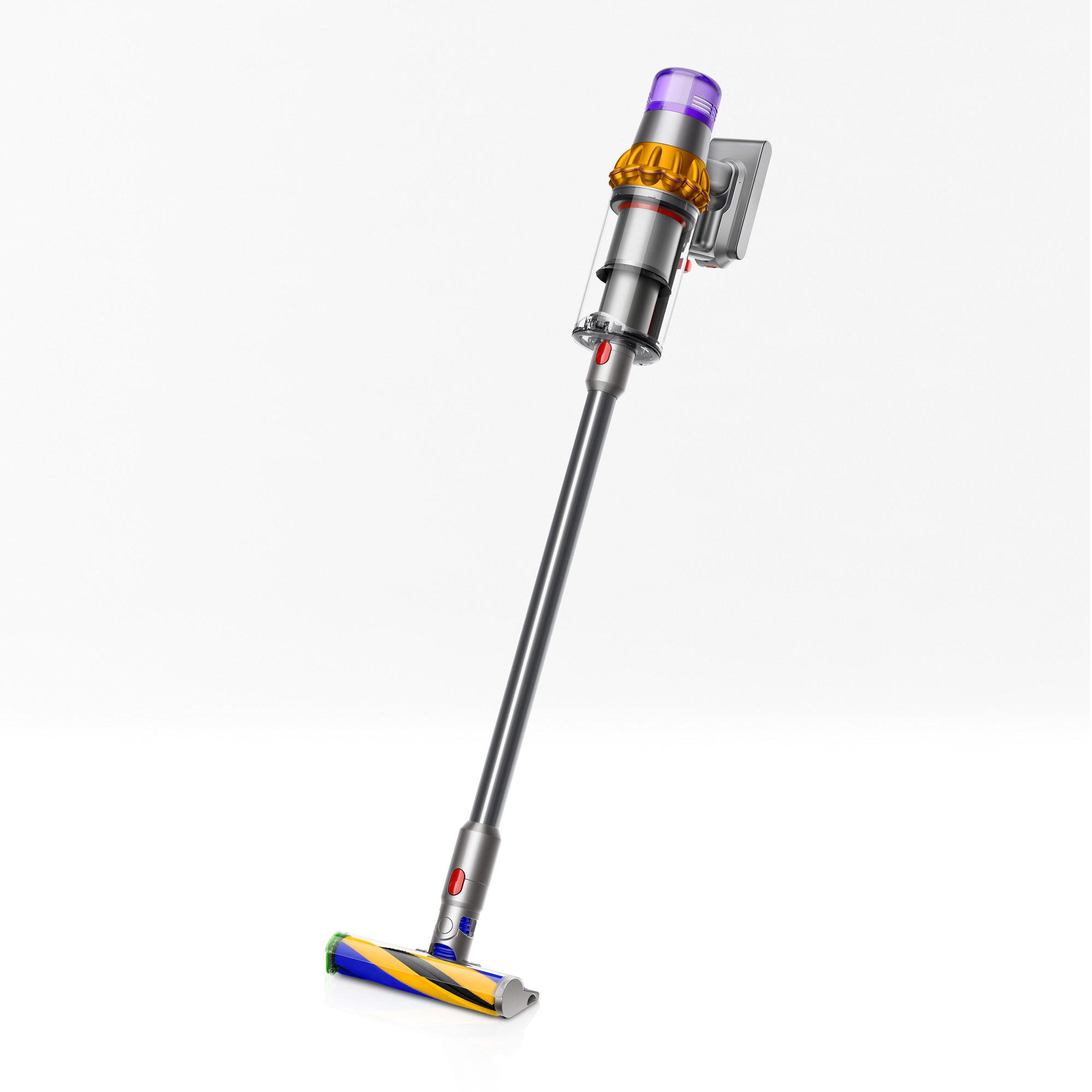 Пылесос Dyson V15 Detect Absolute Extra серебристый, оранжевый