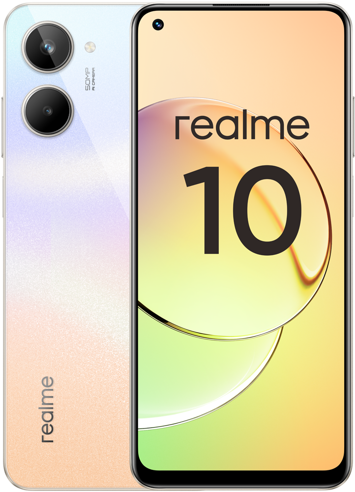 realme 10 4/128 Гб Белый