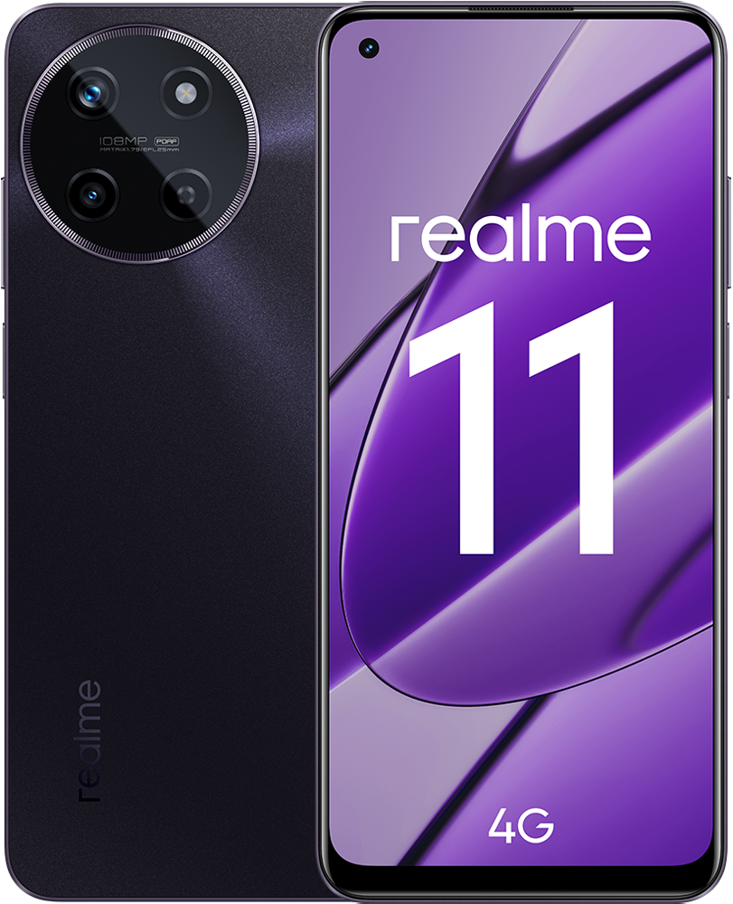 realme 11 8/256GB Черный