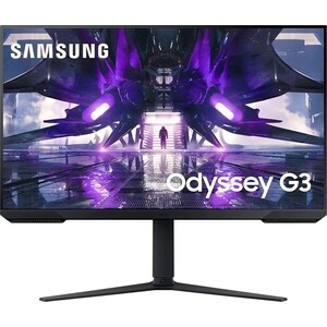 Samsung 32&quot; Odyssey G3 S32AG320NI черный VA LED 1ms 16:9 HDMI полуматовая HAS Piv 250cd 178гр/178гр 1920x1080 165Hz FHD 6.2кг