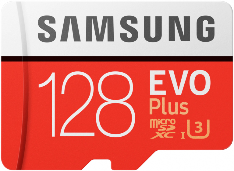 Samsung EVO Plus 128Gb Class10 UHS-I с адаптером Red/White (MB-MC128HA/RU)