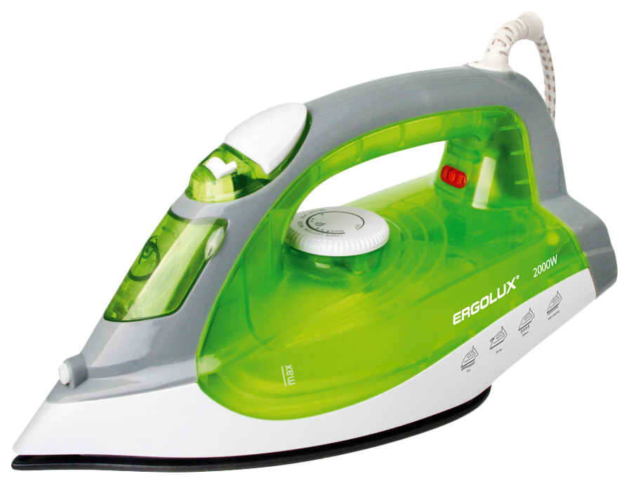 Утюг Ergolux ELX-SI02-C34 White/Green/Grey