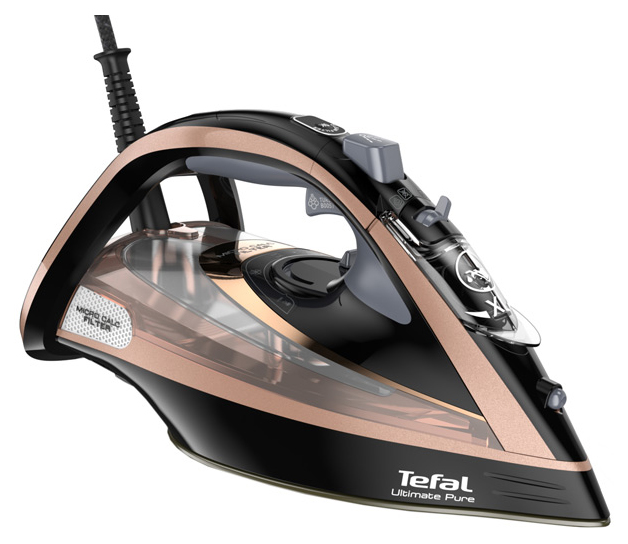 Утюг Tefal Ultimate Pure FV9867E0 Black/Gold