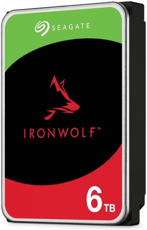 Жесткий диск 6TB SATA 6Gb/s Seagate ST6000VN006 IronWolf NAS, 5400 rpm, 256Mb