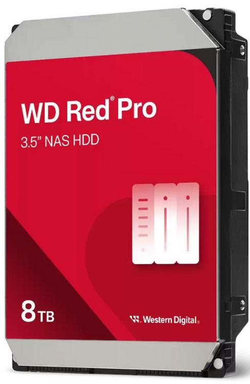 Жесткий диск 8TB SATA 6Gb/s Western Digital WD8005FFBX Red Pro 3.5" 7200rpm 256MB